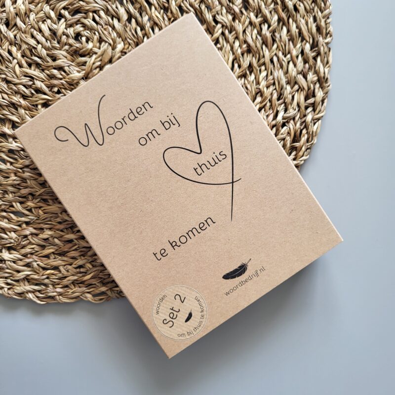 Woorden om bij thuis te komen - set 2