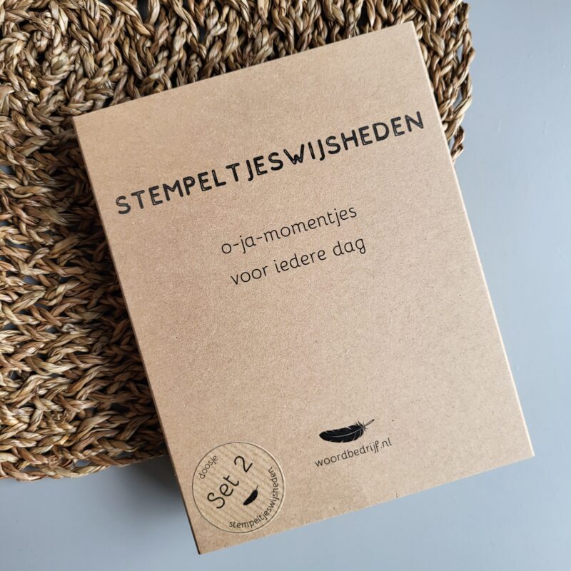 Doosje Stempeltjeswijsheden - set 2