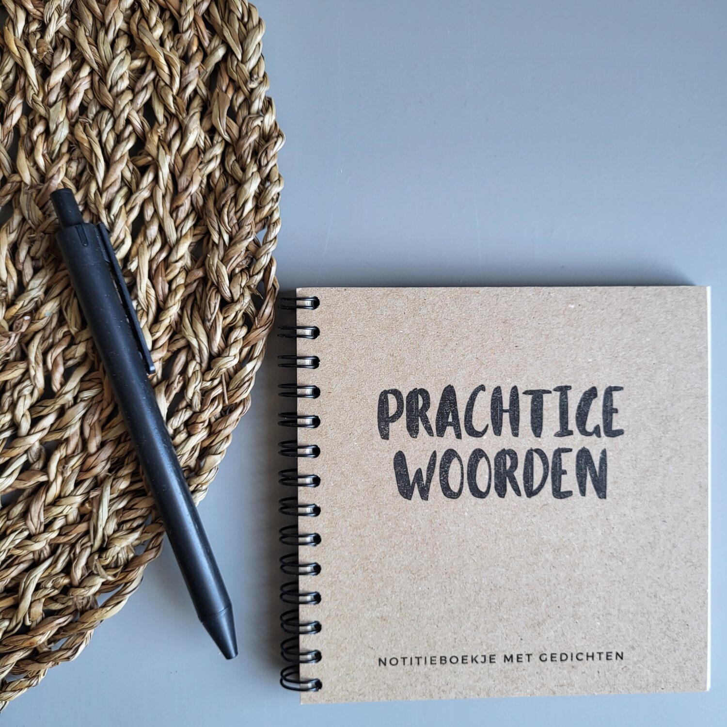 Notitieboekje Prachtige woorden - notitieboekje met gedichten