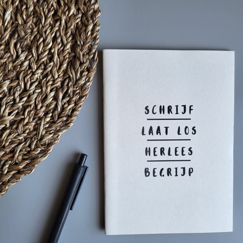 Notitieschriftje Schrijf