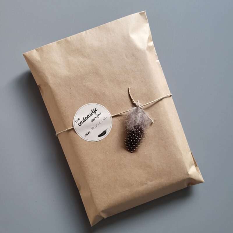 Verzenden als cadeau (met sticker)